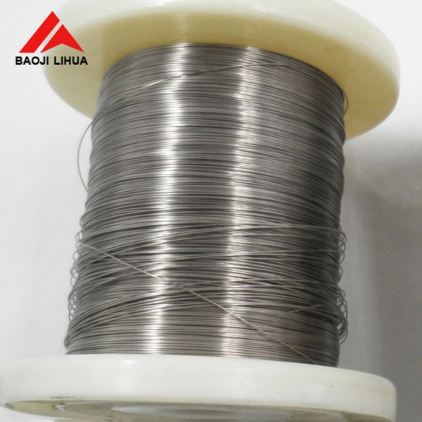 Polished Titanium Wire Thermal Conductivity 21.9-23.9W/M·K Elongation 20-50%