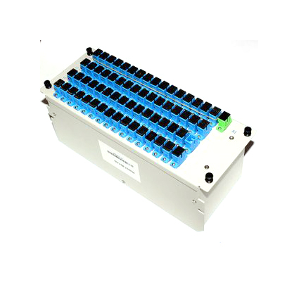 Fiber Optic Coupler Splitter SC PC 1x64 PLC Splitter Cassette Type Fiber Coupler