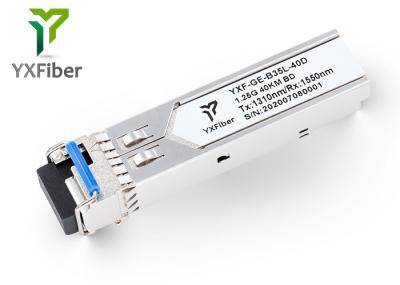 Módulo ótico do transceptor do LC BIDI 1.25Gbps SMF SFP