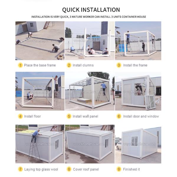 Дом контейнера Eco Expandation противоударный для портативных классов