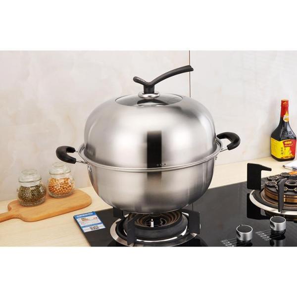 Кухня самого ходового товара Амазонки варя бак распаровщика нержавеющей стали индукции разнослоистый с ручкой бакелита