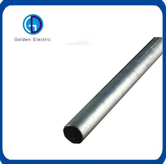 Rodas de terra galvanizadas de alta condutividade Rodas de terra para o sistema de terra Espessura de zinco 70μm