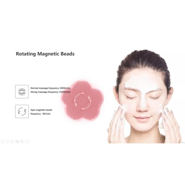 Щетка электрическое 500mA водоустойчивой стороны силикона IPX7 очищая