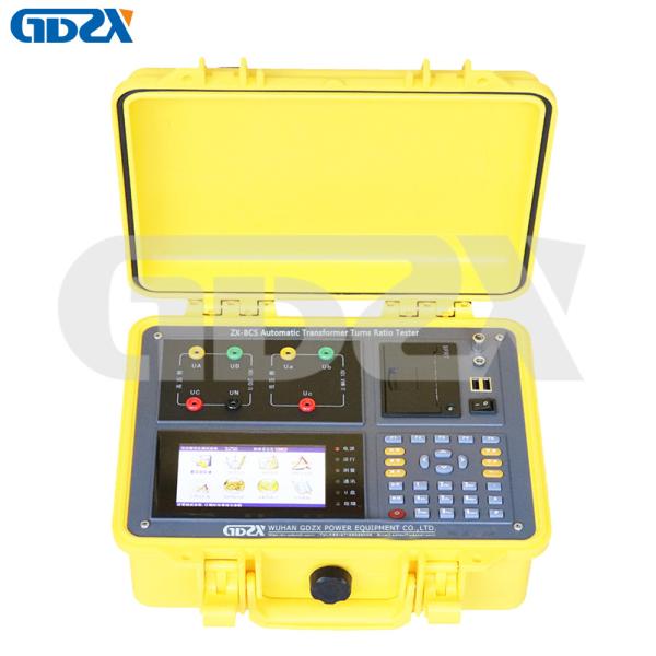 ZX-BCS Multifunctional Electric Transformer Turns Ratio Tester TTR 0.9~10000 Three Phase
