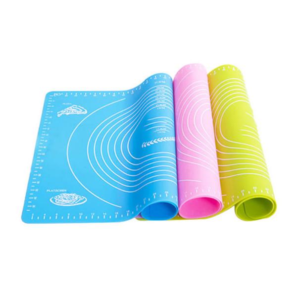 40*50cm Silicone Pie Crust Mat Kitchen Pastry Mat With Measurements