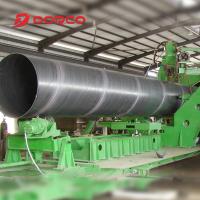 500KW Spiral Weld Pipe Mill 1200mm-1600mm Coil Width Steel Pipe Mill