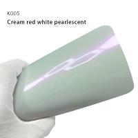 K005 Cream Red White Pearlescent Color Car Paint Protection Film