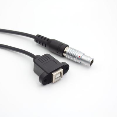 Tomada da aviação da série de transferência de dados para esquadrar a tomada de USB