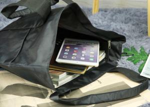 Corpo macio tridimensional não tecido preto dos multi bolsos das sacolas de