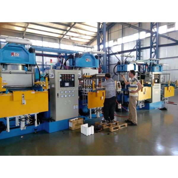 Rubber Vulcanizing Machine/Vacuum Vulcanizer/Rubber Curing Press with 9300KG Capacity