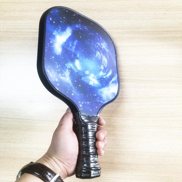 PP Honeycomb Core Glass Fiber Pickleball Paddle Custom With 110mm Handle Grip Circumference