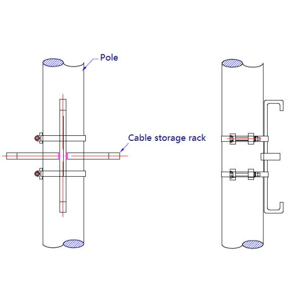 Раковина для хранения кабеля ADSS-CSR
