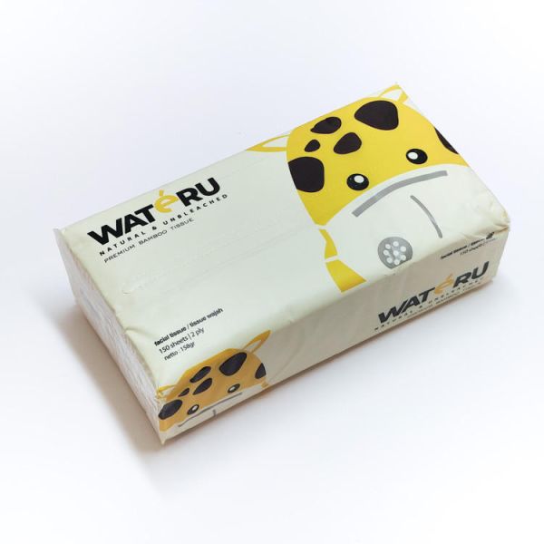 Wholesale Customized High-quality Skin Friendly Household Native Bamboo Pulp Facial Box Tissue Paper 2/3/4 Ply Soft Plastic Pack