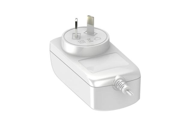 90 - 264VAC AC Wall Mount Power Adapter 36W White 47 - 63Hz 3000 Ma