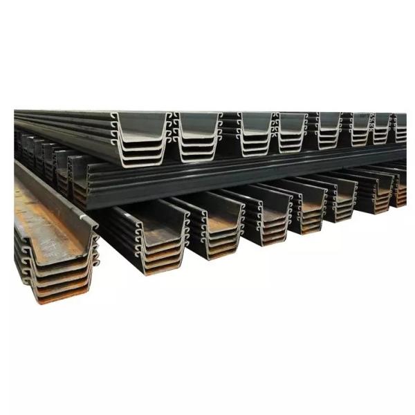 SY295 SY390 U / Z Type Used Steel Concrete Sheet Pile Hot Rolled Larsen