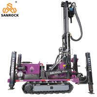 Le perçage hydraulique Rig Rotary Borehole de chenille 300 mètres la plate-forme de forage puits d'eau