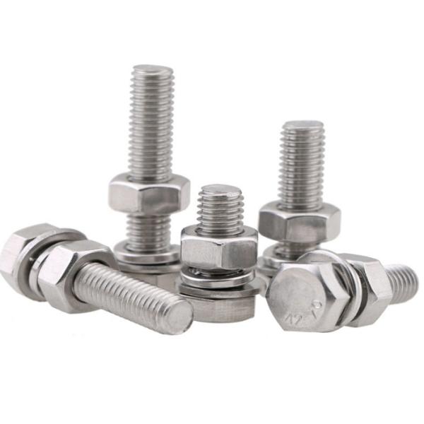 DIN933 Stainless Steel Hex Bolt & Hex Nut M4 M8 Bolt And Screw Set