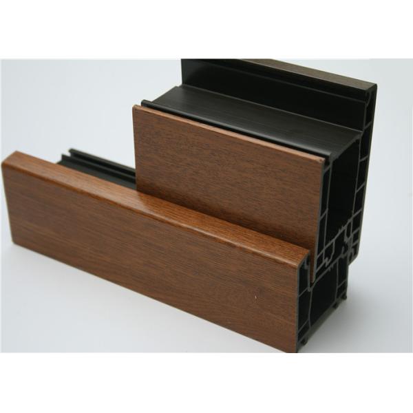 Ориентированный на заказчика ламинат окна окна классики 60мм профилирует 3 камеры