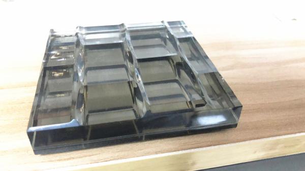 Customized Carved SGP Interlayer Glass 15cm Impact Resistant