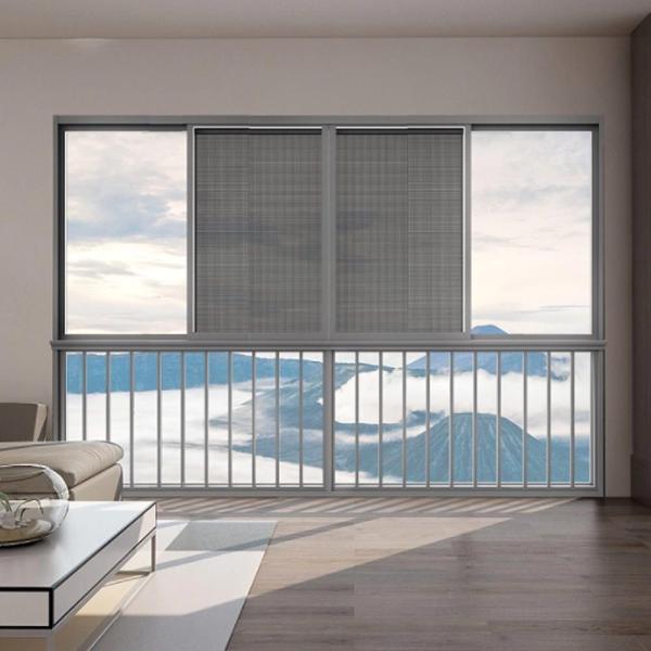Modern Design Energy Efficient Aluminum Sliding Windows With Double Glazing