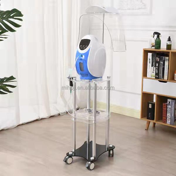 Máquina facial de oxígeno O2toDerm con 90% de oxígeno puro y 3 millones de aniones