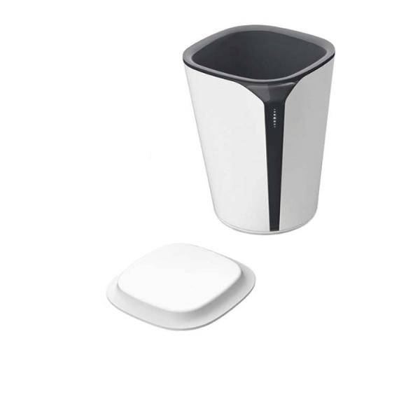 Food Grade Silicone Rubber Supplies Cup Lid Leakproof White Color