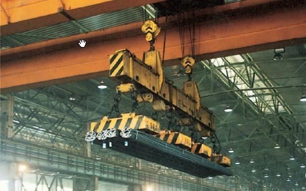 Bridge Crane Electromagnetic Lifter Hanging Beam 0.5 Ton - 30 Ton