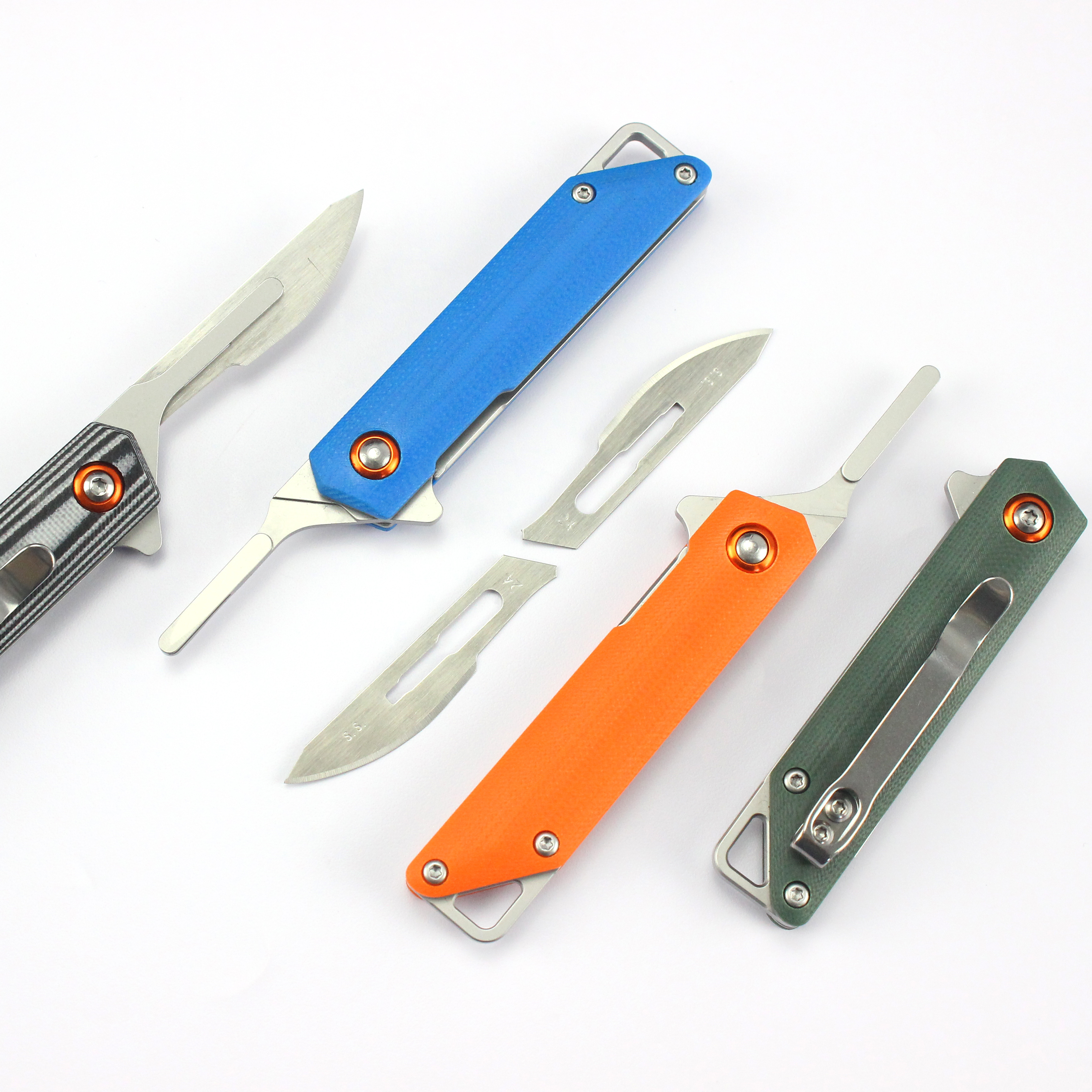 Factory Direct Customizable G10 Handle Scalpel Portable Mini Pocket Knife