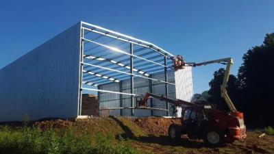 ODM Light Steel Structure Factory Warehouse Manufactured Steel Buildings For Feed Mill Storage
