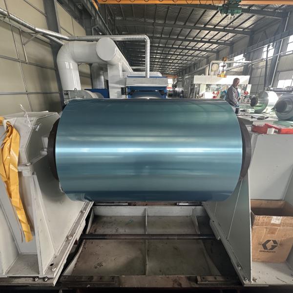 Alloy3105 0.30*183mm Anti-scratch PE Paint Pre-painted Aluminum Strip For Rolling Shutter Door Curtain Making Purpose