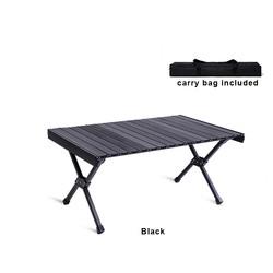 Lightweight Aluminum Folding Camping Table 120cm 30kg Load