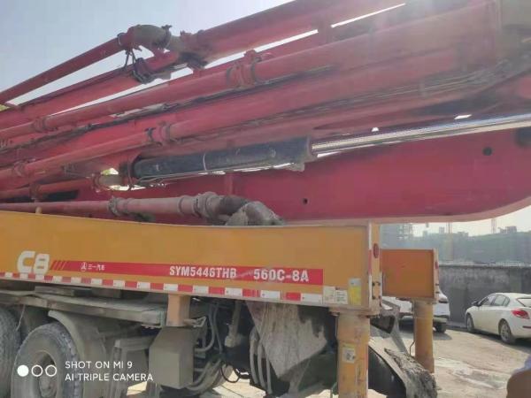 Toute pompe à béton montée sur camion sur Mercedes Benz Actros avec service après-vente