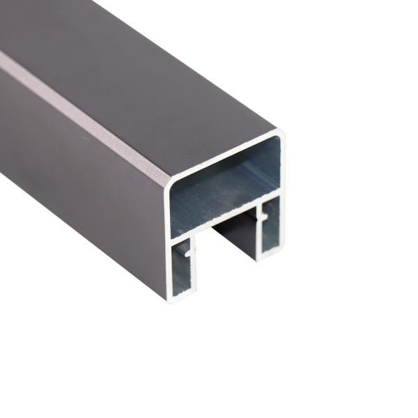 Aluminium Balcony Handrail Railing for Stair Position in Black/Grey/Gold/Rose Gold/Silver