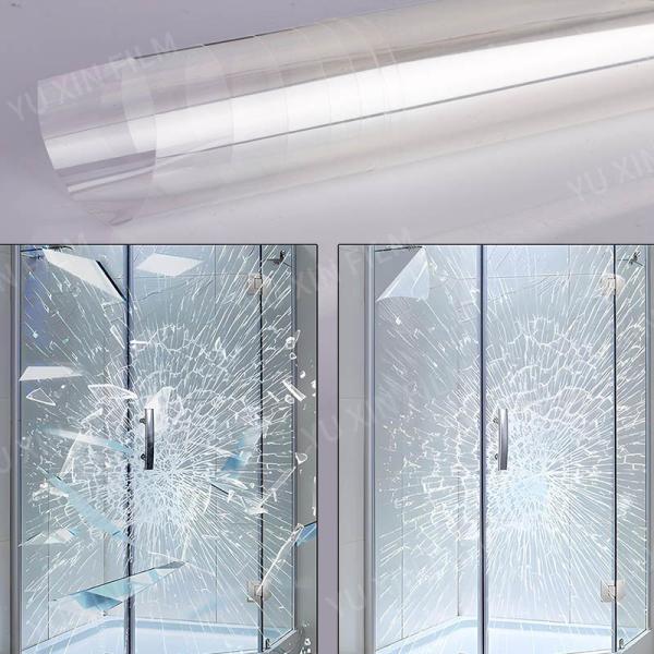 2Mil Explosion Proof Building Glass Film Construction Window Film Impact Resistant