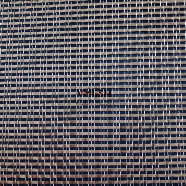 Customized Beautiful Plain Weave Decoration Screen Partition Architectural Metal Panels