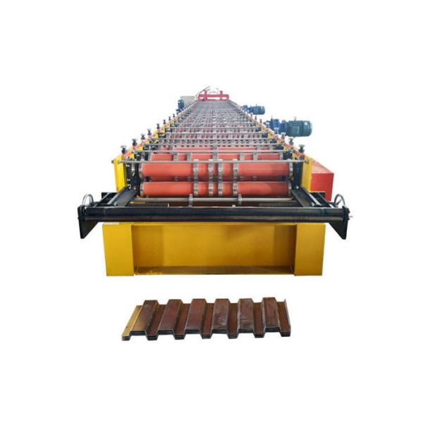 914mm гальванизировали стальной крен палубы формируя вырезывание машины гидравлическое