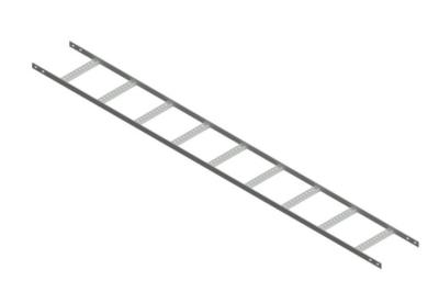 Heavy Loads HDG Cable Ladder 900mm Width With Slotted Side Pieces
