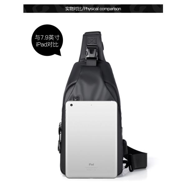 Waterproof Custom Waist Pouch Crossbody Bag for Fashionable Men and Women