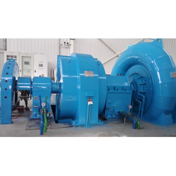 Efficiency Stainless Steel Francis Turbine Generator 300KW-20MW Vertical Or Horizontal