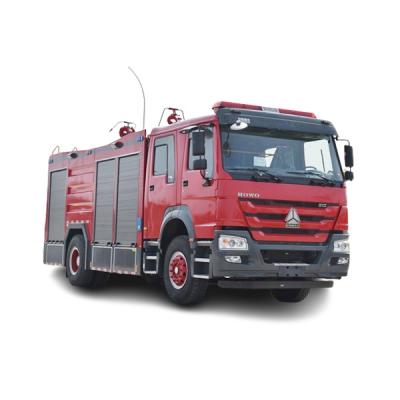 Shacman 5000Liters Gallon Veículos de incêndio 4X2 6X4 espuma pó seco camião de combate a incêndio