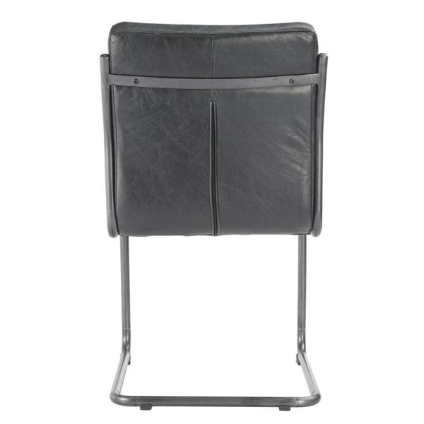 Modern Living Room Furniture Black Luxury 840mm Leather Chair