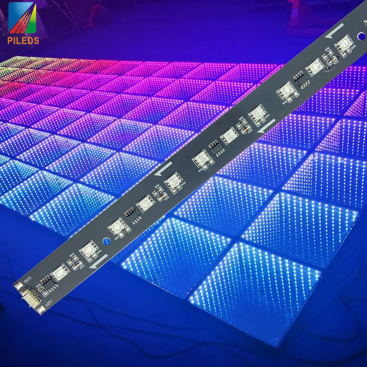 Интерактивные панели танцевального этажа с светодиодной лампочкой PCBA LED плата DMX512 режима управления Игры и плитки