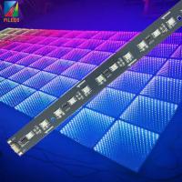 Painéis interativos de LED para pisos de dança com luzes de feixe PCBA Placa de circuito LED DMX512 Modo de controle Jogos e azulejos