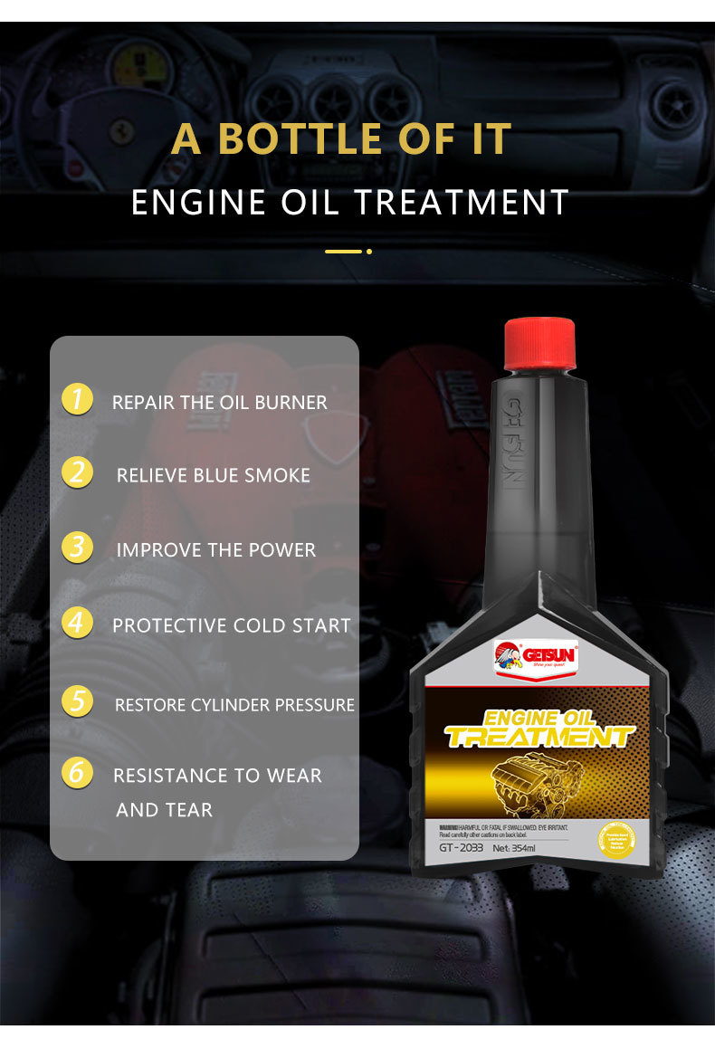 Getsun Engine Oil Treatment Additive for Power Restore Manufacturer