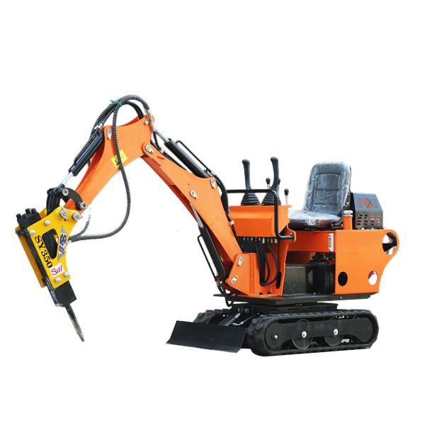 Выкапывать экскаватора фермы мини вскапывает экскаватор небольшого землекопа ZHONGMEI мини