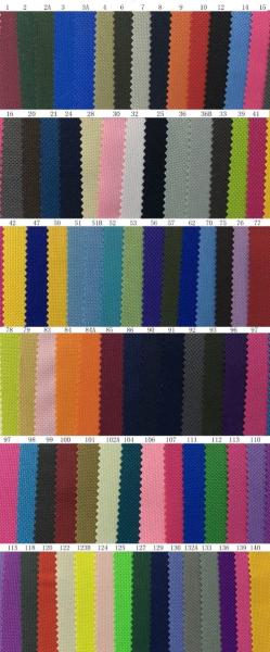 Colored 100% Polyester Oxford Fabric 300D PVC Coating Wind Proof Matte Glossy Finish