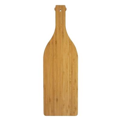 Custom Shaped Bamboo Chopping Block High Strength For Home / Restaurant