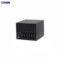 Custom Size Customized NAS Chassis With Black Aluminum Alloy Panel Enclosure OEM