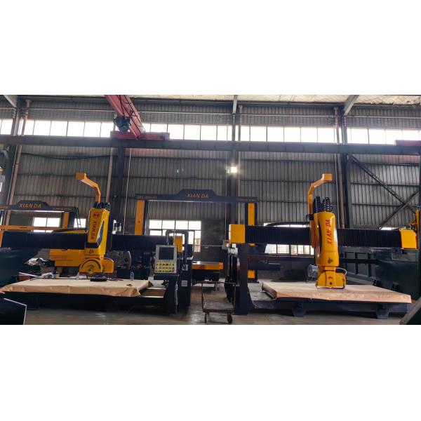 5 Оси Мостовые режущие машины для произвольных линий в форме вентилятора в форме пластинки мытье бассейн и специальной формы