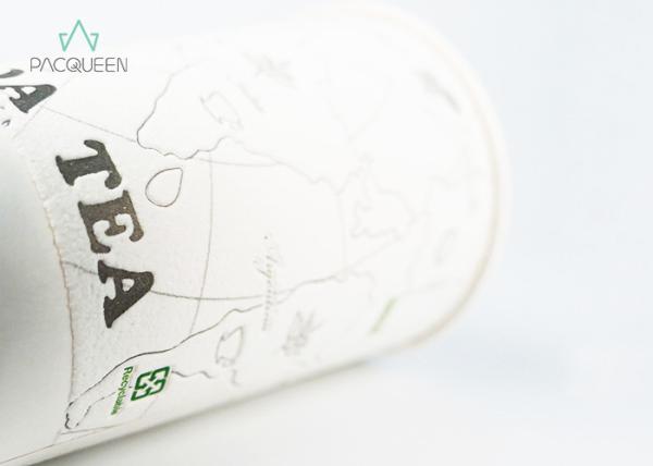 Double Paper Board Hot Beverage Paper Cups , Hot Liquid Paper Cups Anti Leaking